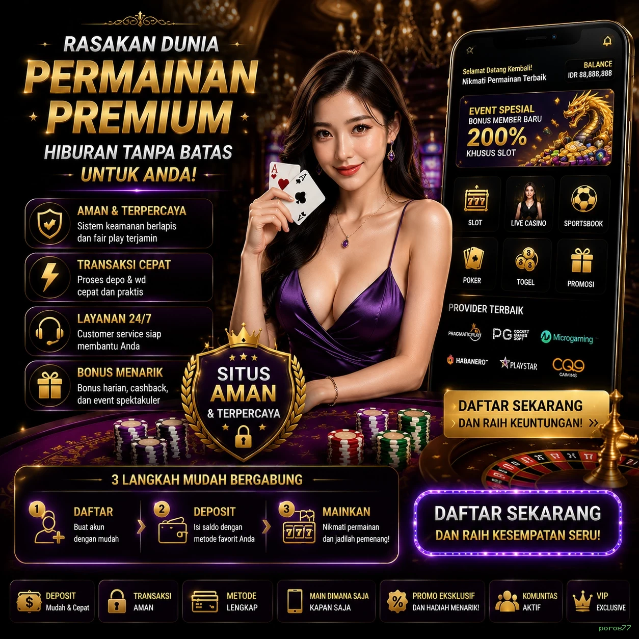 Strategi Menang Bermain di poros77 untuk Pemula